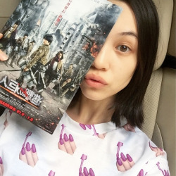 Mizuhara Kiko (Mikasa Ackerman) promotes the upcoming SnK live action films on her Instagram!“  進撃の巨人、8.1/9.19、公開！待ちきれないAttack on Titan Coming out this summer”“Shingeki no Kyojin, opening wide on 8.1/9.19!Can’t