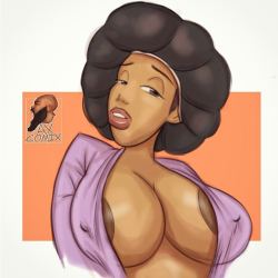 axart:  Salute to the girls that can make a bonnet look sexy #axcomix