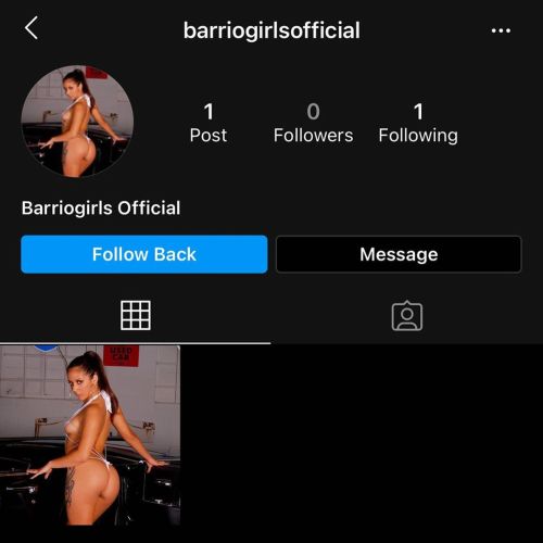 Follow the new IG @barriogirlsofficial  @barriogirlsofficial  @barriogirlsofficial  @barriogirlsofficial  https://www.instagram.com/p/CFiYtmLgXvq/?igshid=1ksidpj0cj6kg