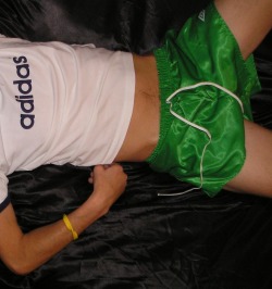adidas-n-stuff:  A few of you asked for me to post some pics of me in my shorts/sportswear, so here they are, feel free to reblog but dont steal them for your own. 