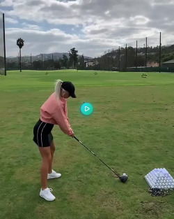 Golfer Hailey Ostrom hits the perfect drive To see the hottest lingerie and top rated sex toys go to https://ift.tt/1S0xYSE Muscles every day: http://amzn.to/22gwqVY