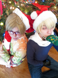 Merry Christmas! From our late RusAme Christmas photoshoot AmericaRussia