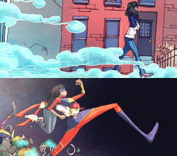 johnuskglasss:  Ms. Marvel (2014)  &ldquo;I’m not here to be a watered-down version of some other hero. I’m here to be the best version of Kamala.”  