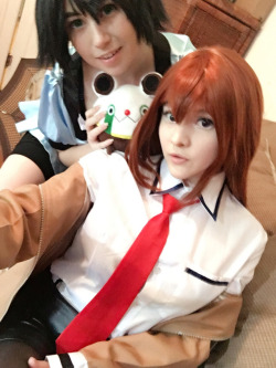 nsfwfoxydenofficial:    Titty Tuesday steins gate edition with Kurisu and Mayuri. 📡🎛💻 This will be a saucy brand new duo for @cosplaydeviants with @bunnyqueenmodeling &lt;3 &lt;3 &lt;3Speaking of steins gate I still have a few steins gate themed