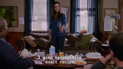 This series could use a couples cooking class episode. The B plot would be Rosa trying to keep Boyle distracted with a sausage smuggling case so he doesn&rsquo;t find out the Peraltiagos are taking a class istead of asking him for lessons.