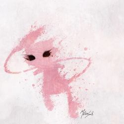 Geeksngamers:  Pokemon Splatter Portraits - By Melissa Smith Follow Her On Tumblr | Facebook And