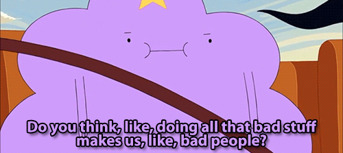 soulpunchftw:  buzzfeedgeeky:  davedash:  This is a kids show.  ADVENTURE TIME LAYING