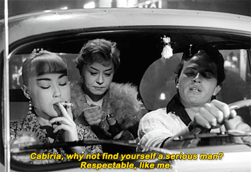 classicfilmblr:   Le Notti di Cabiria (Nights of Cabiria, 1957) dir. Federico Fellini  