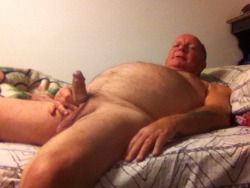 grandpanudist:  Daddy wakes up with an erection….