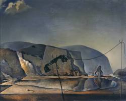 tierradentro:  “Mountain Lake”, 1938, Salvador Dalí. 