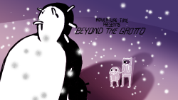 Beyond the Grotto title card concepts by Lindsay and Alex Small-Butera
