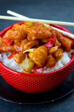 do-not-touch-my-food:  Sweet and Sour Chicken