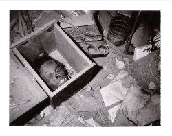 Human skin mask found in the house belonging to Ed Gein. Ed Gein (August 27, 1906 – July 26, 1984) crime scene. He was an American murderer and body snatcher.