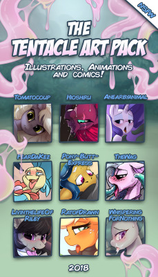 tentacleartpack:                                        Unleash the Tentacles!                                     With the Amazing Art of: Hioshiru, Tomatocoup, Whisperingfornothing, Feardakez, TheLifeOfRiley, Pony-Butt-Express,