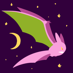 transgenderdiantha:  Pokeddexy Day 14: Favorite Poison Type Crobat has just been so consistently good for me. It’s hard NOT to get one of these things in a nuzlocke, at least before X&amp;Y, but that doesn’t affect my opinion of it at all. It would