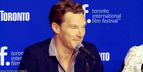 sherlockspeare:  Benedict and Keira being cute and adorable together- TIFF The Imitation Game press conference 