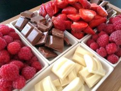 lets-just-eat:  Raspberries, Strawberries, Milk Chocolate, &amp; White Chocolate