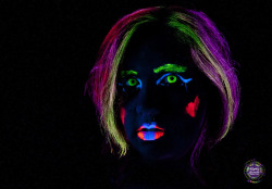 more blacklight photos from my shoot with Hietaro