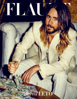 thepsychodesign:  Jared Leto to Flaunt Magazine. (2014)