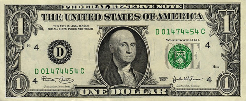 XXX tastefullyoffensive:  Bald U.S. Currency (via photo