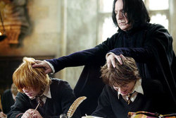 Alan Rickman as Professor Severus Snape - Harry Potter He is
