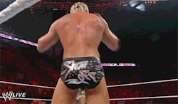 wrestlingssexconfessions:  AW HECK DOLPH ZIGGLER’S BUTT IS OFF THA HOOK!