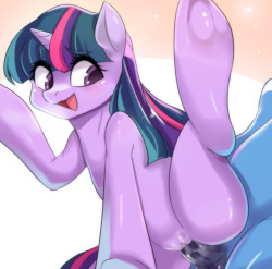 Twilight have fun with her dad! x3