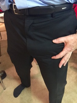 brighteyes4brightmind:  Business Ginger Daddy shows me what is under his Suit