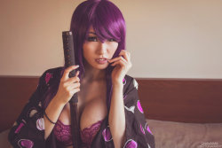 hotcosplaychicks:  Saeko (Highschool of the Dead) Cosplay by DNavasak Check out http://hotcosplaychicks.tumblr.com for more awesome cosplay