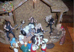 r0ck-etqueen:  scrotumcoat:  not many people know metallica opened for jesus’ birth  I’m so glad this post came back for the holidays 