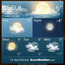 Good Morning And Happy Sunday To All!!! Bbbbrrrrrrzzzzzz!!!! #Korea  (At N Fourseason