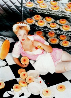 thewhore:  Drew Barrymore was one of the first “cool” women (at the time, the late 90s) that got her kit off. I remember being in my late teens and seeing her open, vibrant, bubbly sexuality had a pretty big effect on me I think. 