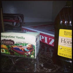 Tea time! I hate vanilla tho(No offense white girls. Love y'all). #Sleepytime #Honey #Relaxing (at Welcome To Buffalo)