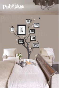 sweetestesthome:  Tree Wall Decals Wall Stickers - Family Tree Wall decal - Photo frame tree decal. ๕.00, via Etsy.Click to check a cool blog!