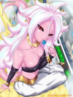 February Single Character Poll Winner 3 - Android 21If you would like to submit character and idea suggestions for these polls or just get full resolution versions of these and their alts consider joining my patreonOr if you would don’t want to make