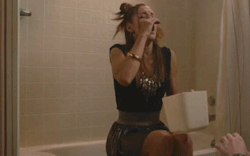 Famous actress in fantastic pooping scene