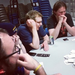 Happy people playing horrible games! #MegaFPS