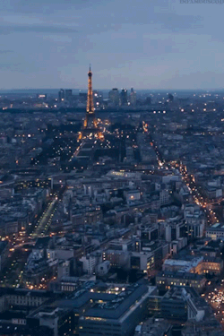 infamousgod:  Eiffel Tower {Gif By Infamousgod}