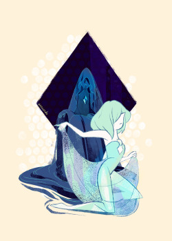 annuendo:  blue diamond + her pearl sooooo sooo chio 