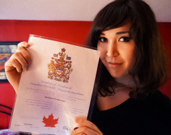 Yaay!!! Guess who just became a Canadian citizen? Let me introduce myself - Loyal subject of Her Majesty Queen Elizabeth II, Miya Lane!  eeeee I&rsquo;m so soooo happy!!!