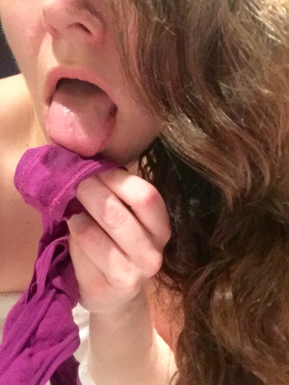 msjigglypuffs:  My sweaty, messy post workout panties plus me being a naughty, horny,