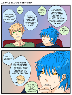 polyvinylmonster:  If I say I can change, I can change! Stupid Aoba! 