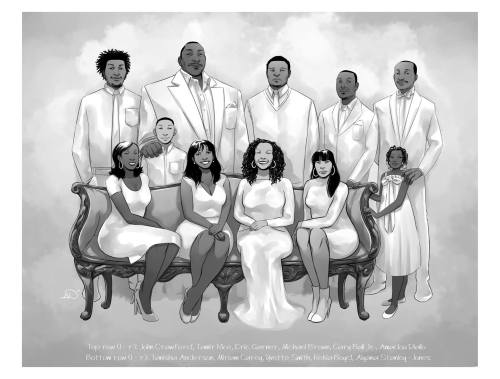 csrcalloway:Victims of police brutality… Art by Ashley A. Woods.This is my submission for the APB - Artists Against Police Brutality book - with John Jennings and Bill Campbell. Please take the time to read about the victims in the subsequent posts.