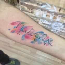 #Tatto #Tattoo #tattoos #tatu #tatuaje #tatuajes #ink #inked #inkup #inklife #tattooed #colors #color #colores #acuarelas #acuarela #watercolor #letras #venezuela #lara #barquisimeto