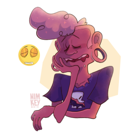 nimkey: Been doing that emote meme on twitter… this one is my fave so far. I think Lars might be my favorite SU character to draw :’)