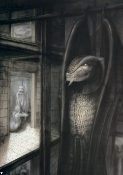 thusreluctant:  The Tourist XI. by H.R. Giger