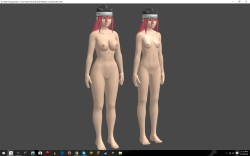 shimikari-xps:  These are the 2 new body variations of Tayuya. Not sure which looks better though. What’d you guys think? 