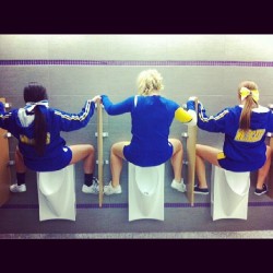 ipstanding:  No caption needed♡ #cheer #urinal #oh #yes #we #did by lizzzyygg http://ift.tt/16Yxd3u
