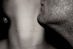 gentledom:  wickedwanting:  controlthedesire:  The vulnerability of an exposed neck, lust multiplied when lips touch the soft skin here…uncontrollable desire takes over.  Shiver inducing  Taking my time on there every time… 