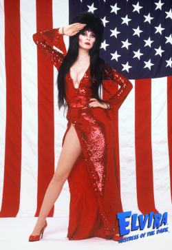 vhsnightclub80s:  Happy 4th of July  #Elvira